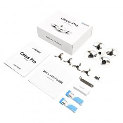 BETAFPV Cetus Pro FPV комплект — BNF, VR02 FPV очки, пульт Literadio2 SE, аккумулятор 450мАч 1S