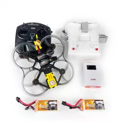 DarwinFPV CineApe35 4S Analog 3.5" Whoop FPV дрон RTF с ELRS TX12, FPV очки 4.3", зарядка