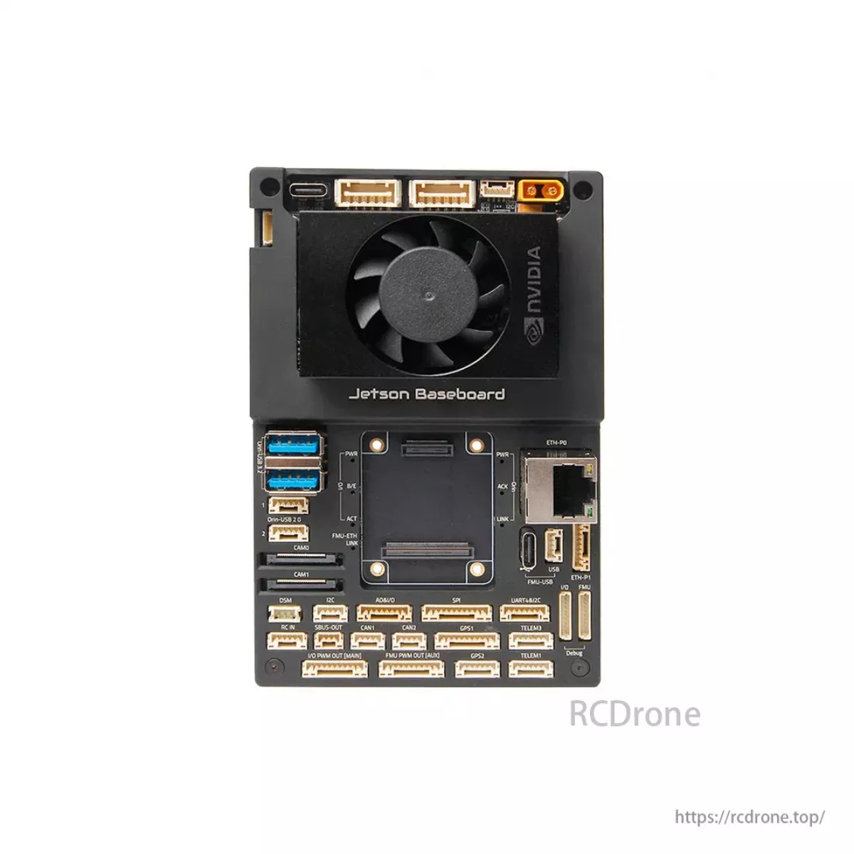 Базовая плата Holybro Pixhawk Jetson с 6X/6X Pro, PM02D и модулем NVIDIA Jetson Orin NX – комплект c Wi-Fi, SSD, Camera, UBEC Базовая плата Holybro Pixhawk Jetson с 6X/6X Pro, PM02D и модулем NVIDIA Jetson Orin NX – комплект c Wi-Fi, SSD, Camera, UBEC